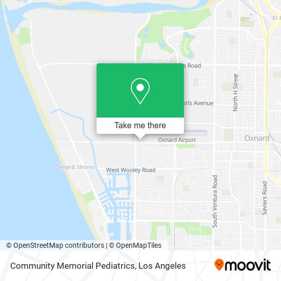 Community Memorial Pediatrics map