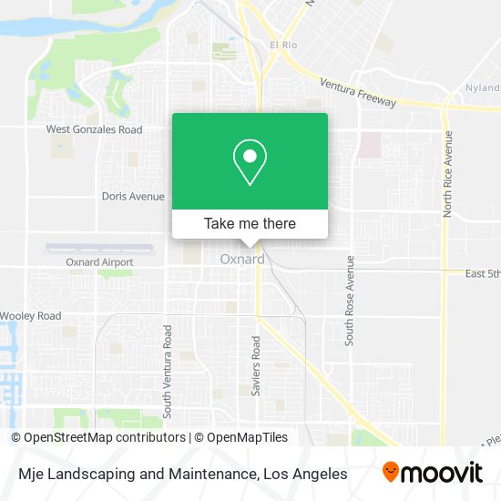 Mje Landscaping and Maintenance map