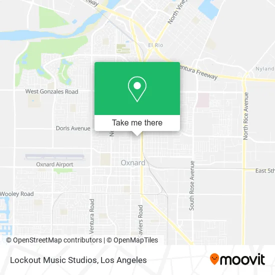 Lockout Music Studios map