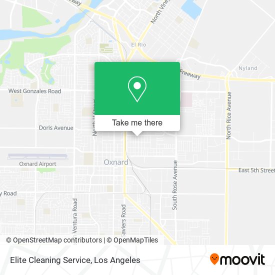 Mapa de Elite Cleaning Service