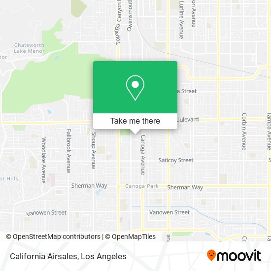 California Airsales map