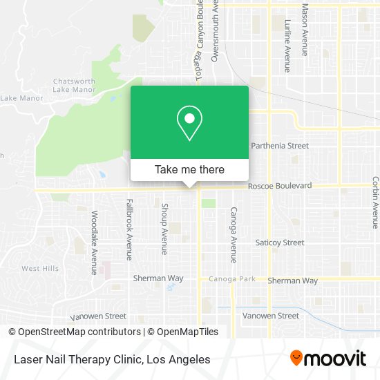 Mapa de Laser Nail Therapy Clinic