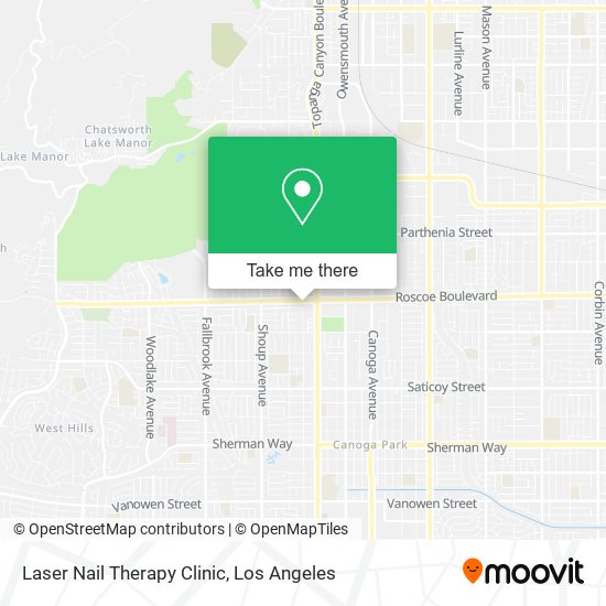 Laser Nail Therapy Clinic map