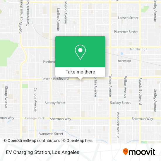 Mapa de EV Charging Station