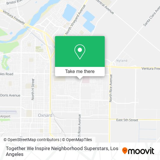 Together We Inspire Neighborhood Superstars map