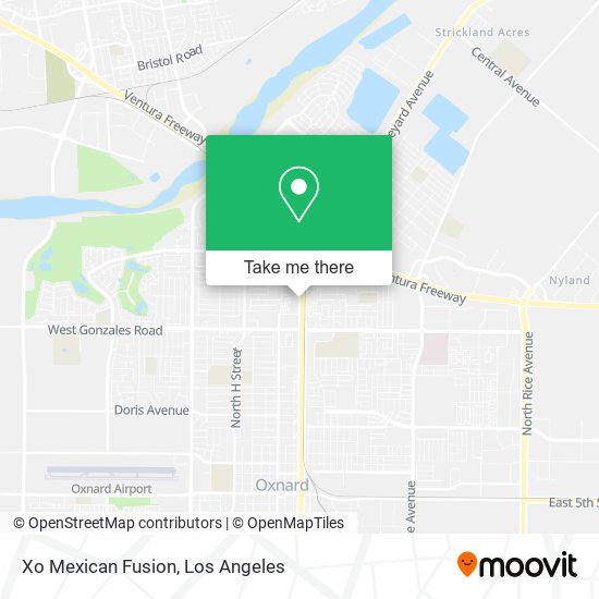 Xo Mexican Fusion map