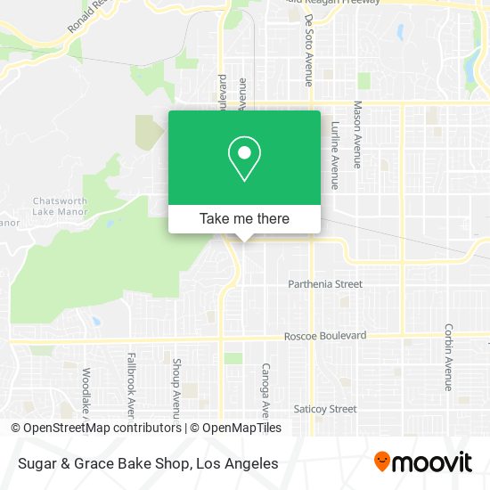 Sugar & Grace Bake Shop map