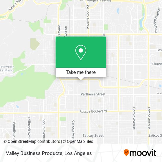 Valley Business Products map