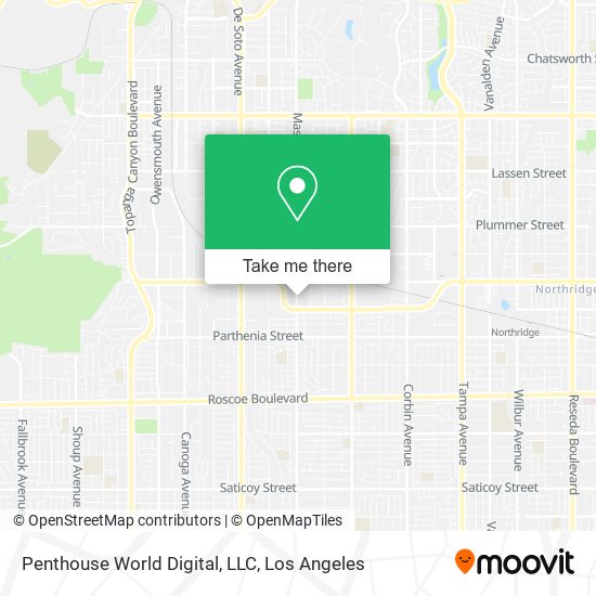 Mapa de Penthouse World Digital, LLC