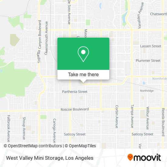 Mapa de West Valley Mini Storage