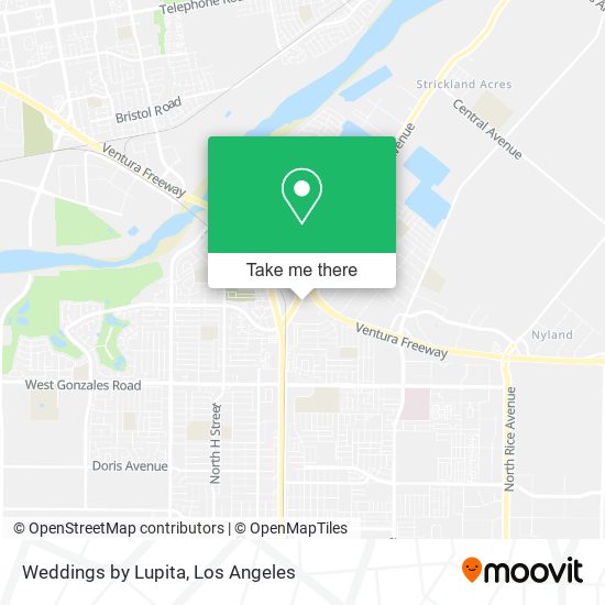 Weddings by Lupita map