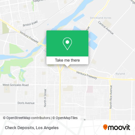 Check Deposits map