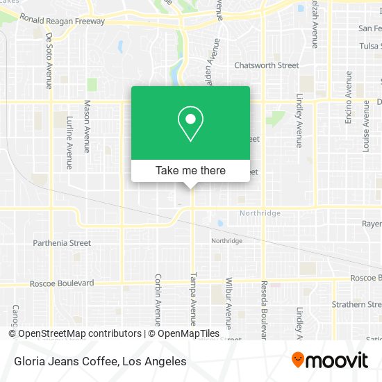 Gloria Jeans Coffee map