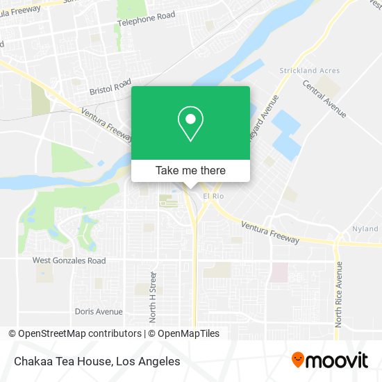 Chakaa Tea House map