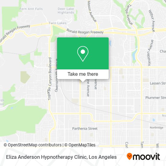 Eliza Anderson Hypnotherapy Clinic map