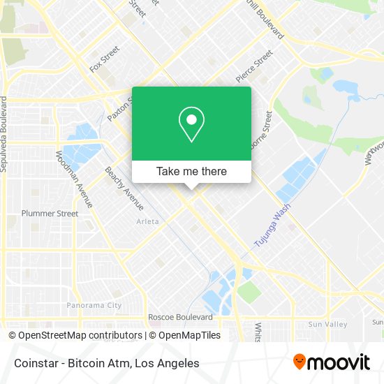 Coinstar - Bitcoin Atm map