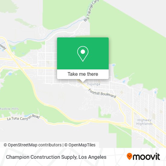 Mapa de Champion Construction Supply
