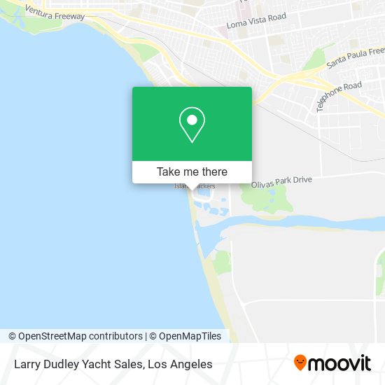 Larry Dudley Yacht Sales map