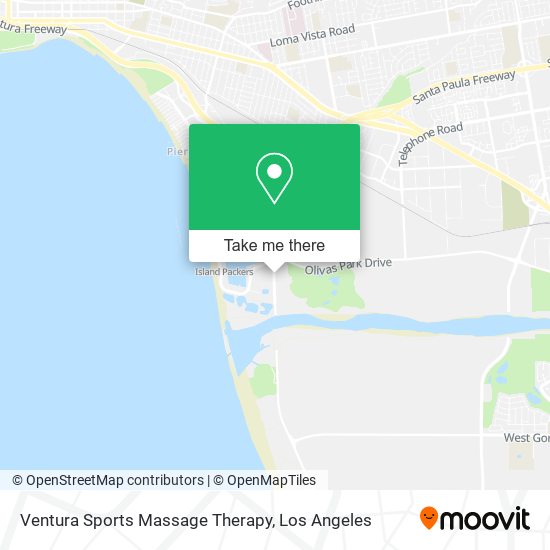 Mapa de Ventura Sports Massage Therapy