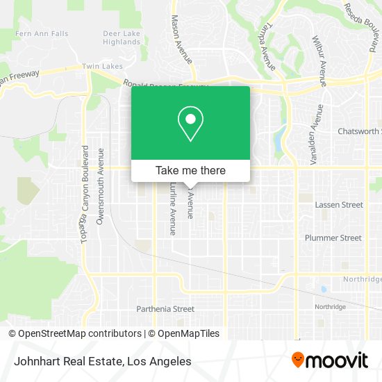 Johnhart Real Estate map