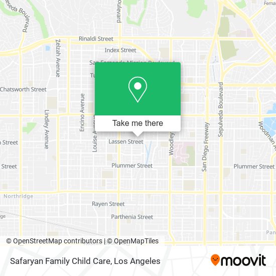 Safaryan Family Child Care map