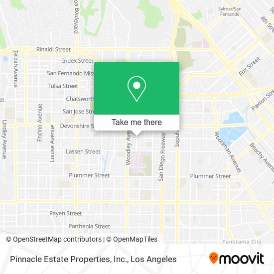 Pinnacle Estate Properties, Inc. map