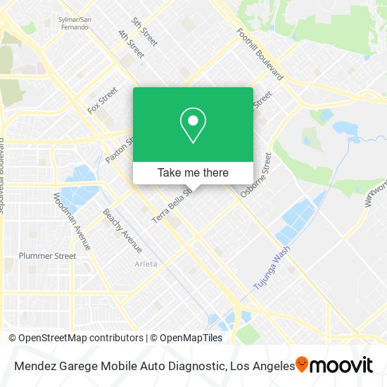 Mapa de Mendez Garege Mobile Auto Diagnostic