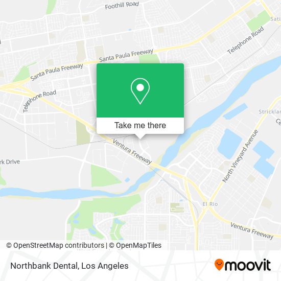 Northbank Dental map