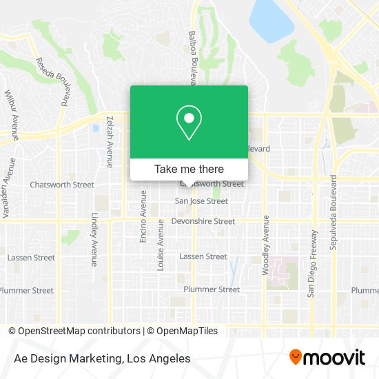 Ae Design Marketing map