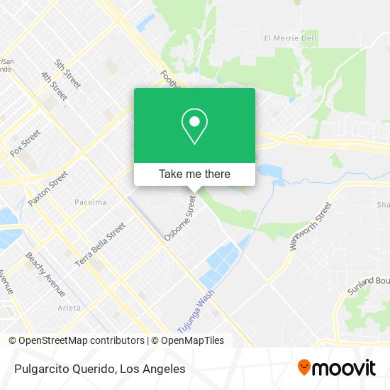 Pulgarcito Querido map