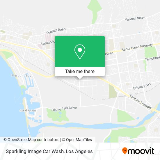 Sparkling Image Car Wash map