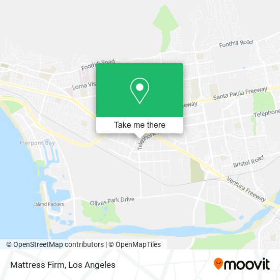 Mapa de Mattress Firm