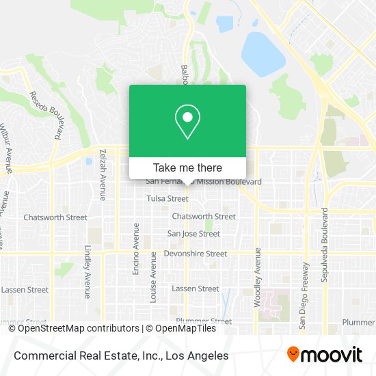 Commercial Real Estate, Inc. map