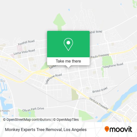 Monkey Experts Tree Removal map