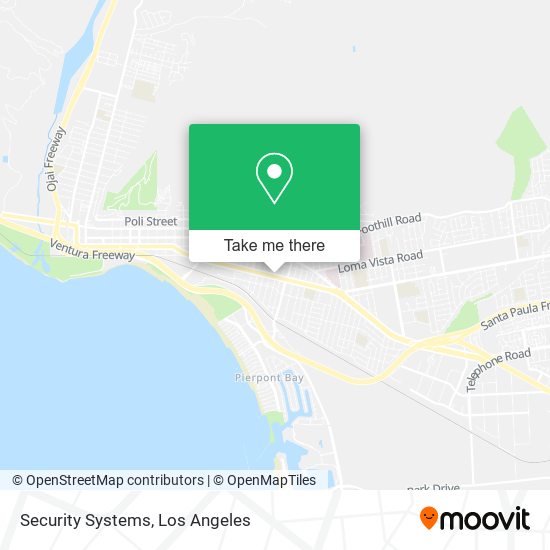 Security Systems map