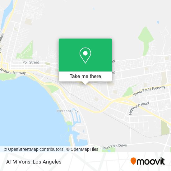 ATM Vons map