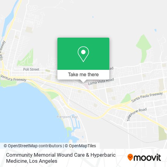 Community Memorial Wound Care & Hyperbaric Medicine map