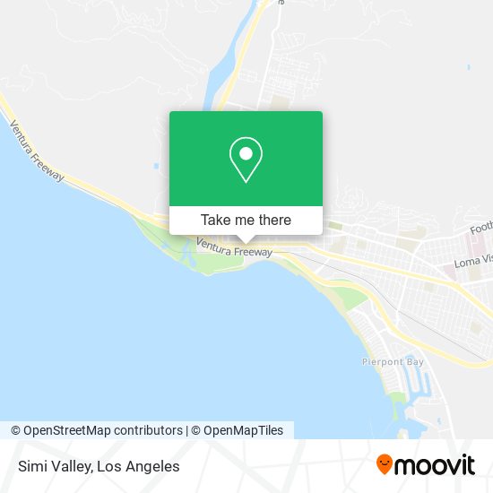 Simi Valley map