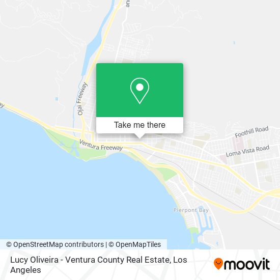 Lucy Oliveira - Ventura County Real Estate map