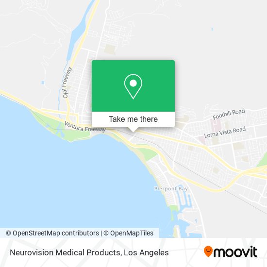 Neurovision Medical Products map