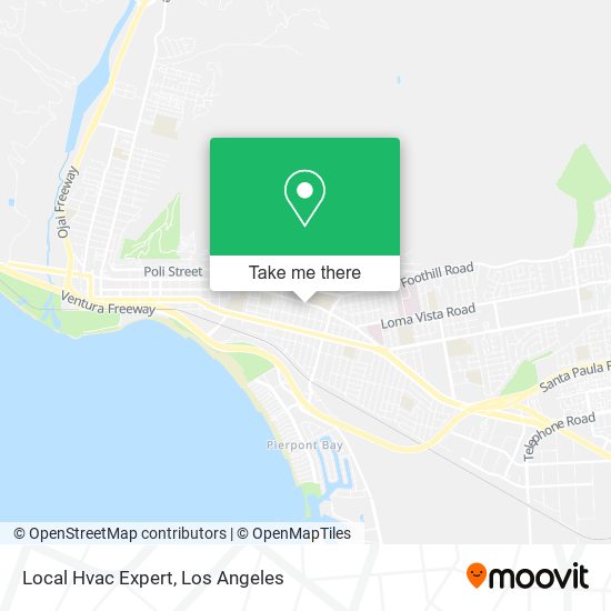 Local Hvac Expert map