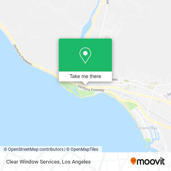 Clear Window Services map