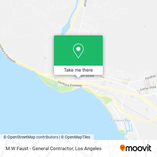 M W Faust - General Contractor map