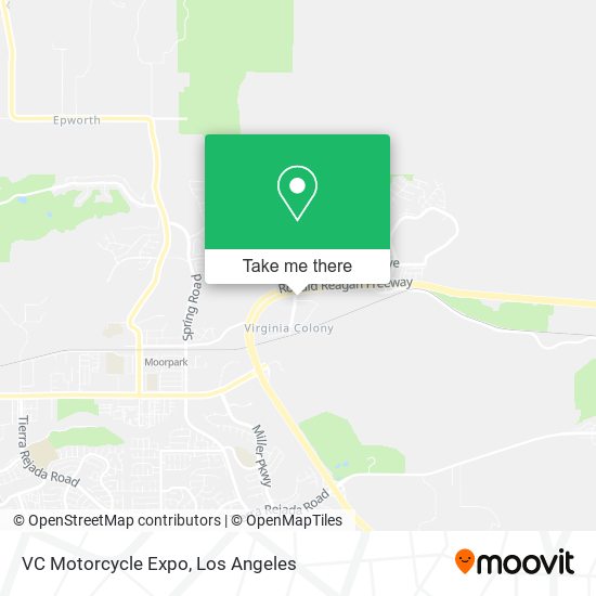 Mapa de VC Motorcycle Expo