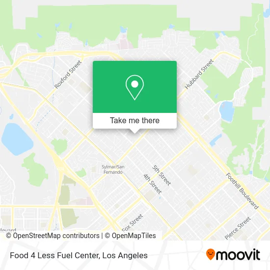 Food 4 Less Fuel Center map