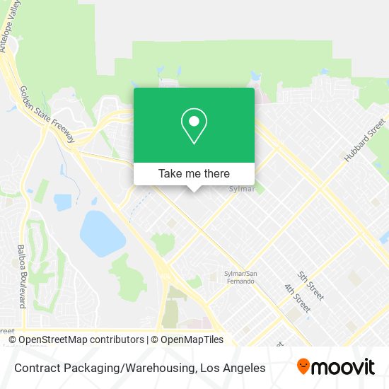 Mapa de Contract Packaging/Warehousing