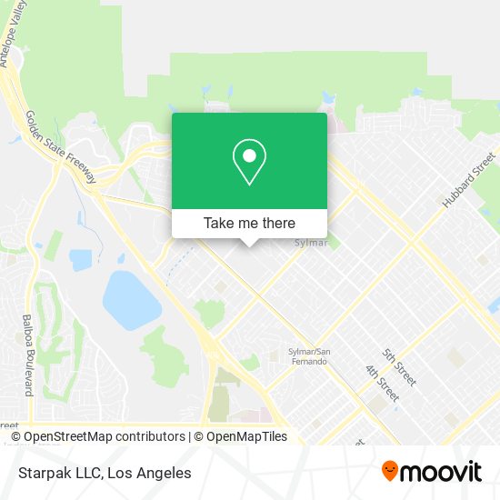 Starpak LLC map
