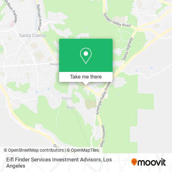 Eifl Finder Services Investment Advisors map