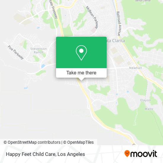 Mapa de Happy Feet Child Care
