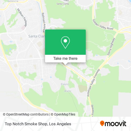 Top Notch Smoke Shop map